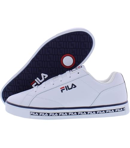 Amazon.com | Fila Mens FX-100 SL White/Turkish Sea 7 D - Medium